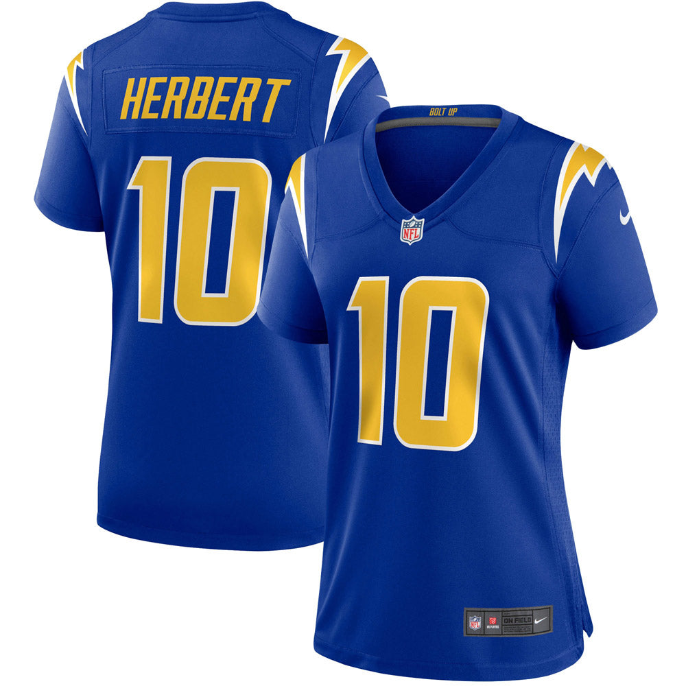 Women's Los Angeles Chargers Justin Herbert Game Jersey Royal Blue