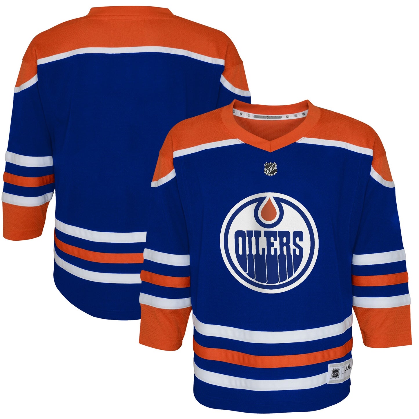 Edmonton Oilers Outerstuff Toddler Home Replica Jersey - Royal