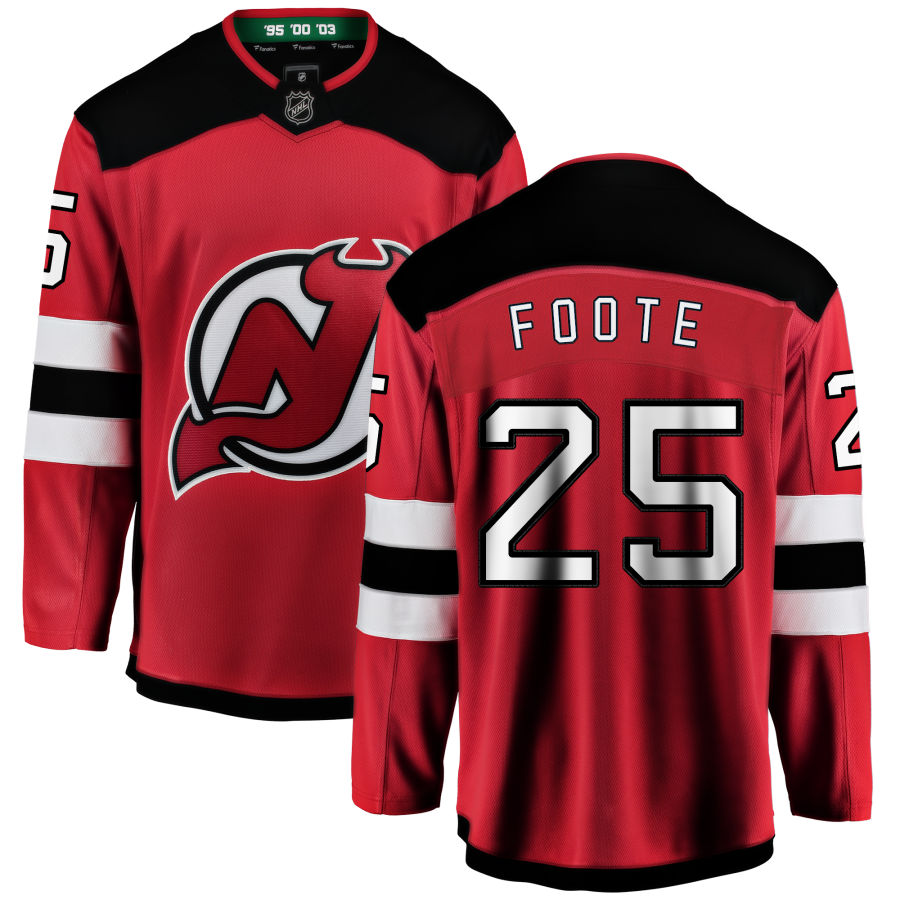Nolan Foote New Jersey Devils Fanatics Branded Home Breakaway Jersey - Red