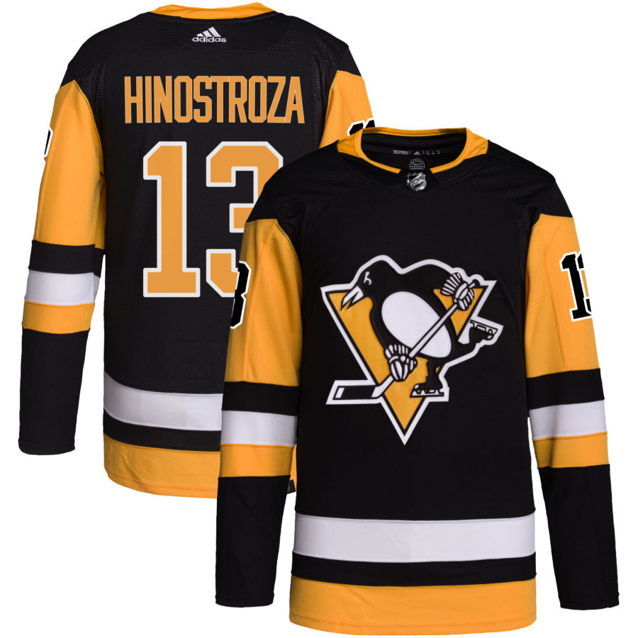Vinnie Hinostroza Pittsburgh Penguins adidas Home Primegreen Authentic Pro Jersey - Black